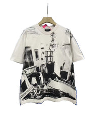 ERD Full Scene Collage Vintage Cropped Tee