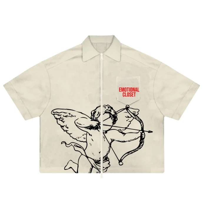 Mixed Emotion Cream “Angels” Shirt