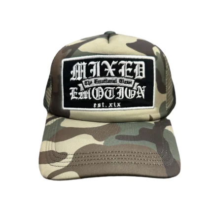Mixed Emotion Camo “Emotional” Trucker Hat
