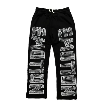 Mixed Emotion Black “Artist” Sweatpants