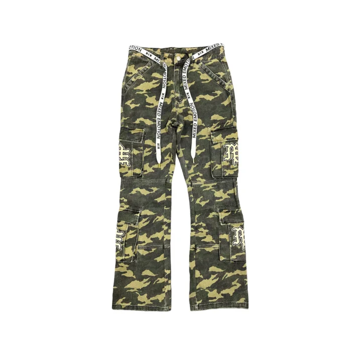 Mixedemotion 'ME' Camo Cargo Pants